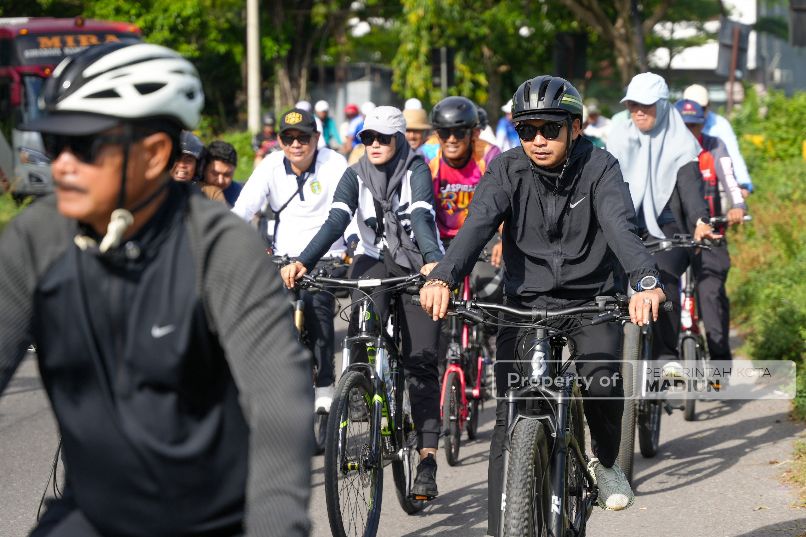 Gowes Pagi, Wali Kota Cek Sarana-Prasarana Pelayanan hingga Kesiapan Lahan Bakal Kantor Kemenhaj