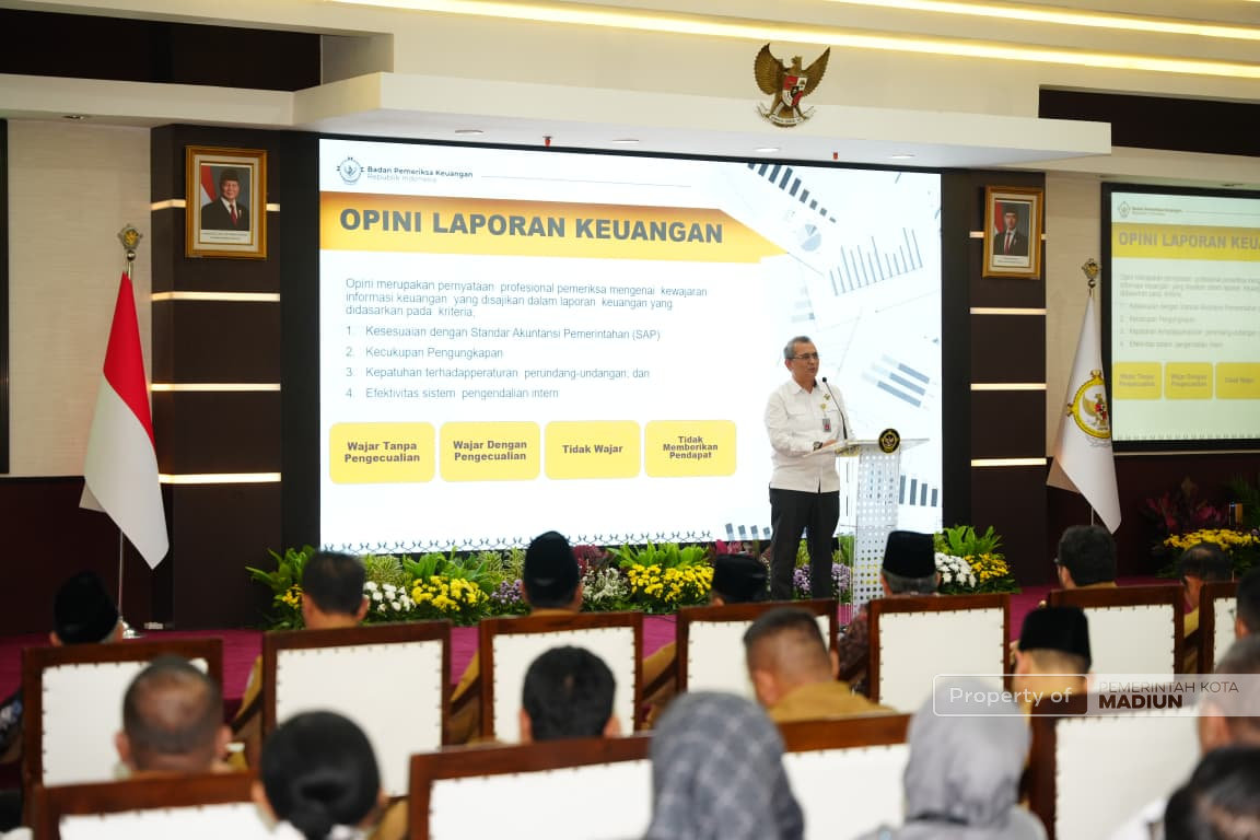 Pemkot Madiun Serahkan LKPD 2025, Target Raih WTP dari BPK
