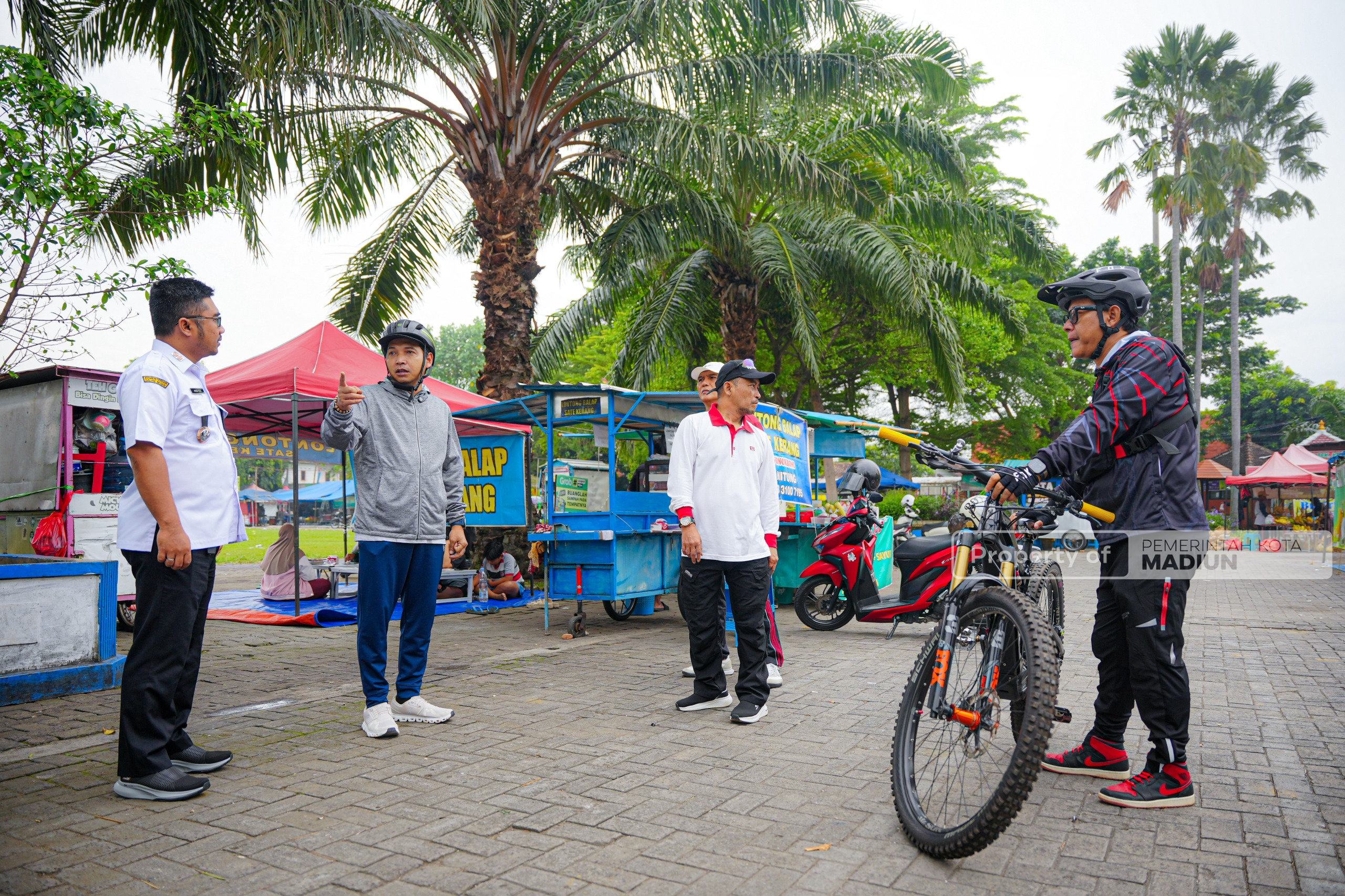 Sembari Gowes, Plt Wali Kota Madiun Tinjau Pengembangan Destinasi dan Siapkan Wajah Baru Kawasan Kota