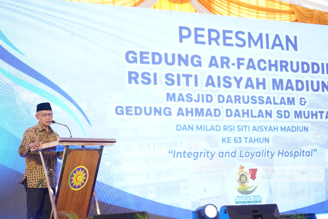Hadiri Peresmian Gedung RSI Siti Aisyah Madiun, Wali Kota Madiun Apresiasi Kemajuan Muhammadiyah