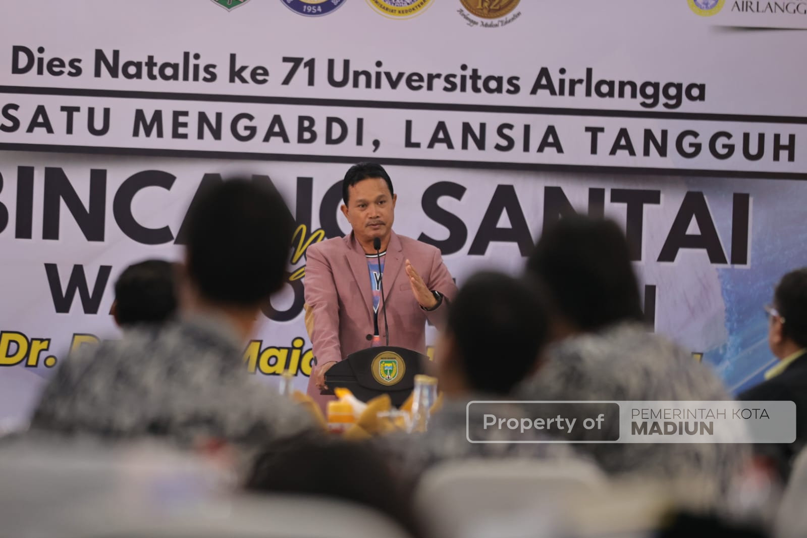 Bincang Santai Bersama Alumni FK Unair 2003, Wali Kota Harapkan Hadirnya Fakultas Kedokteran di Kota Madiun