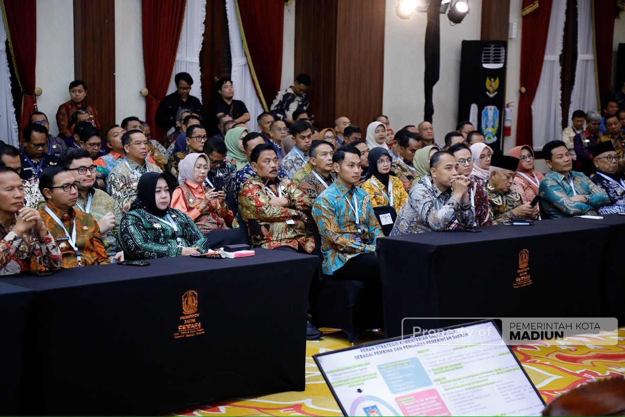Perkuat Integritas dan Pencegahan Korupsi, Kepala Daerah di Jatim Ikuti Rakor Bersama Mendagri