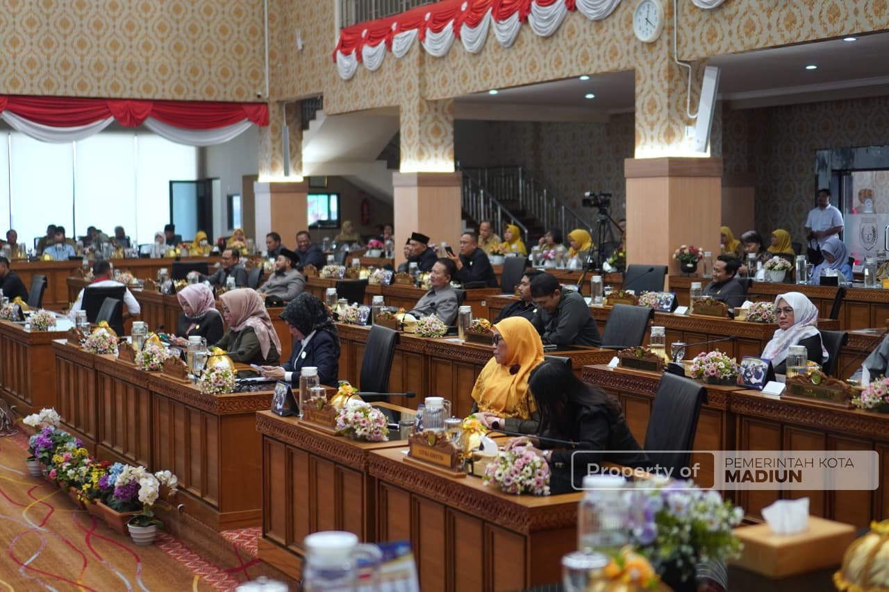 Pemkot Madiun Komitmen Tindak Lanjuti Masukan DPRD, Plt: Jadi Bahan Evaluasi Ke Depan