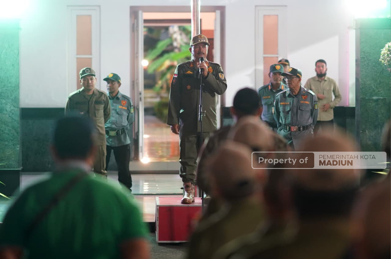 Pimpin Apel Siaga dan Patroli, Wali Kota Pastikan Kondusivitas Kota
