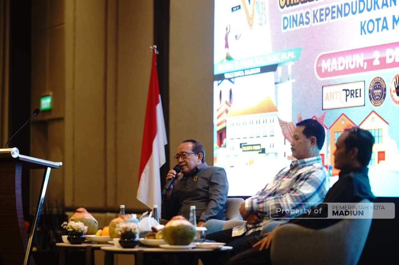 Evaluasi Kinerja dan Strategi Pelayanan, Wali Kota Madiun Dorong Keakuratan Data Kependudukan
