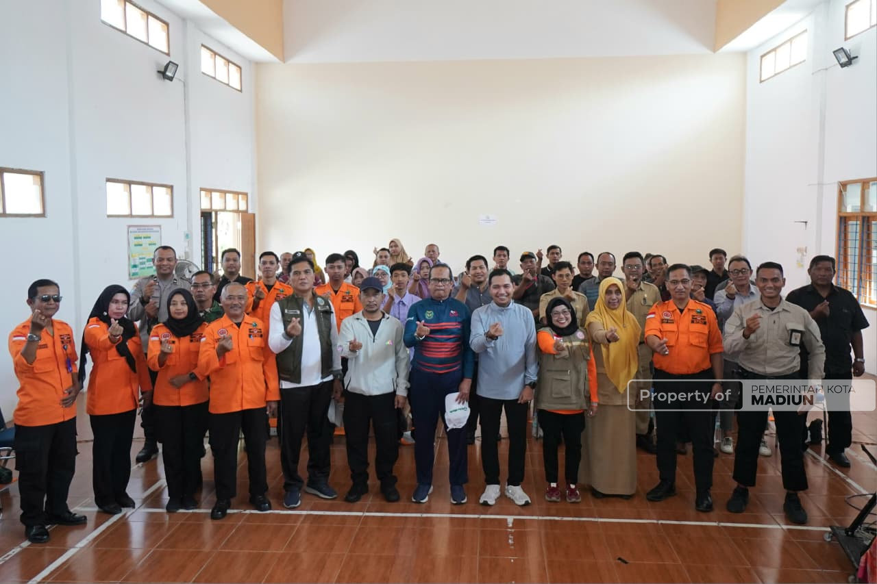 Perkuat Kesiapsiagaan Bencana, Plt Wali Kota Tekankan Pentingnya Kekompakan Warga.