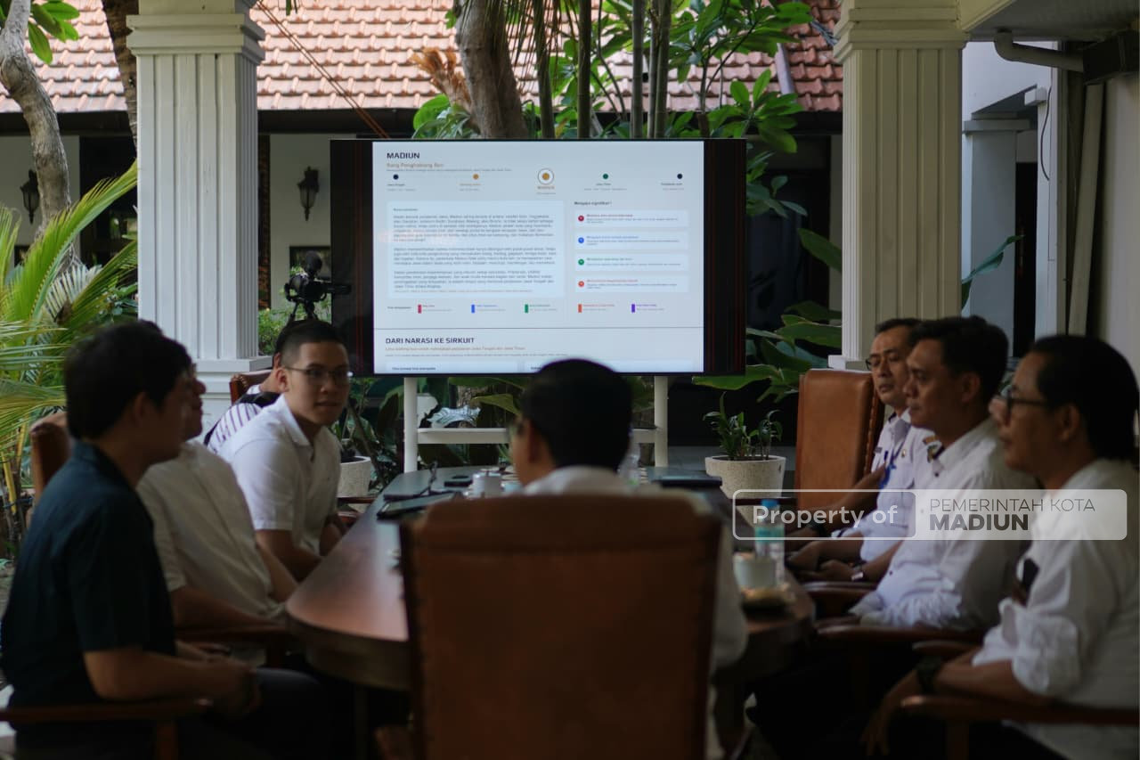 Komitmen Kembangkan Pariwisata, Plt Wali Kota Madiun Gelar Audiensi Bersama Praktisi Industri Kreatif