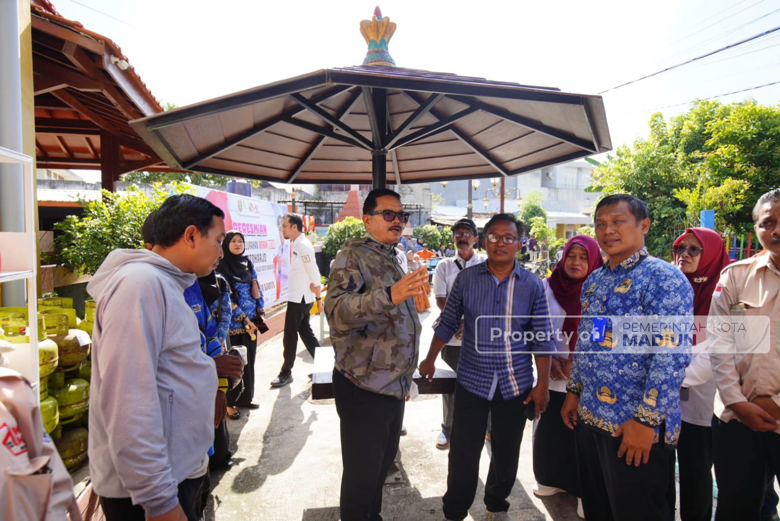 Launching KMP Kelurahan Kartoharjo, Wali Kota Madiun: KMP Hampir Selesai di 27 Kelurahan