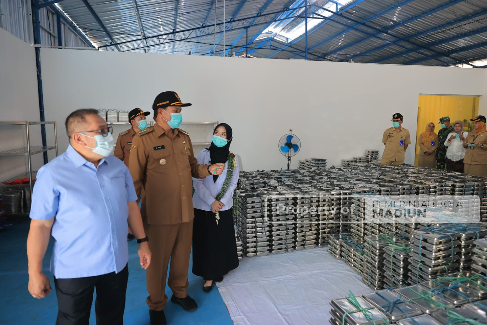 Wali Kota Dr. Maidi Resmikan Dua SPPG Lagi, Sisanya Ditarget Selesai Akhir Oktober Nanti
