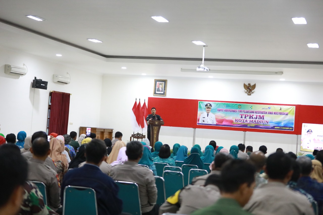 Buka Rakor TPKJM, Wali Kota Apresiasi Dinkes Peduli Kesehatan Jiwa Masyarakat