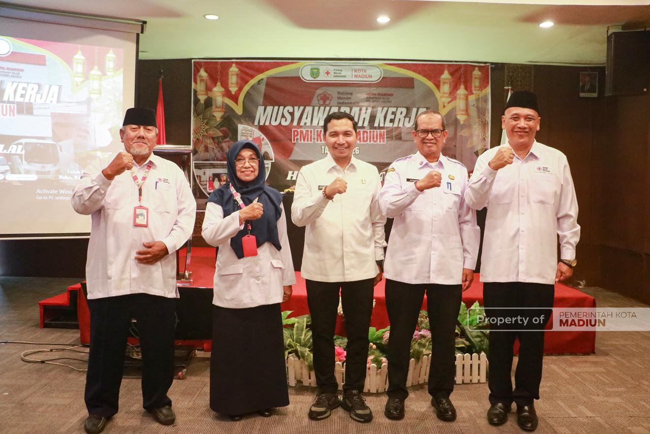 Hadiri Halal Bihalal PMI, Pemkot Perkuat Sinergi Misi Kemanusiaan