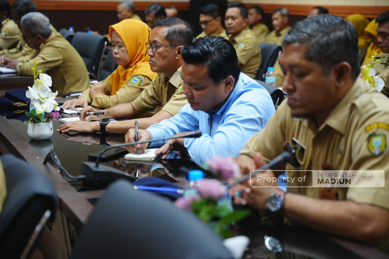 Rapat Dinas Pejabat, Plt Wali Kota Madiun Tekankan Penyelesaian Masalah di Lapangan