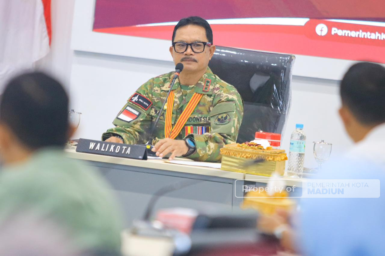 Gelar Rapat Koordinasi, Wali Kota Madiun Dorong Penguatan KKMP sebagai Penggerak Ekonomi Kerakyatan