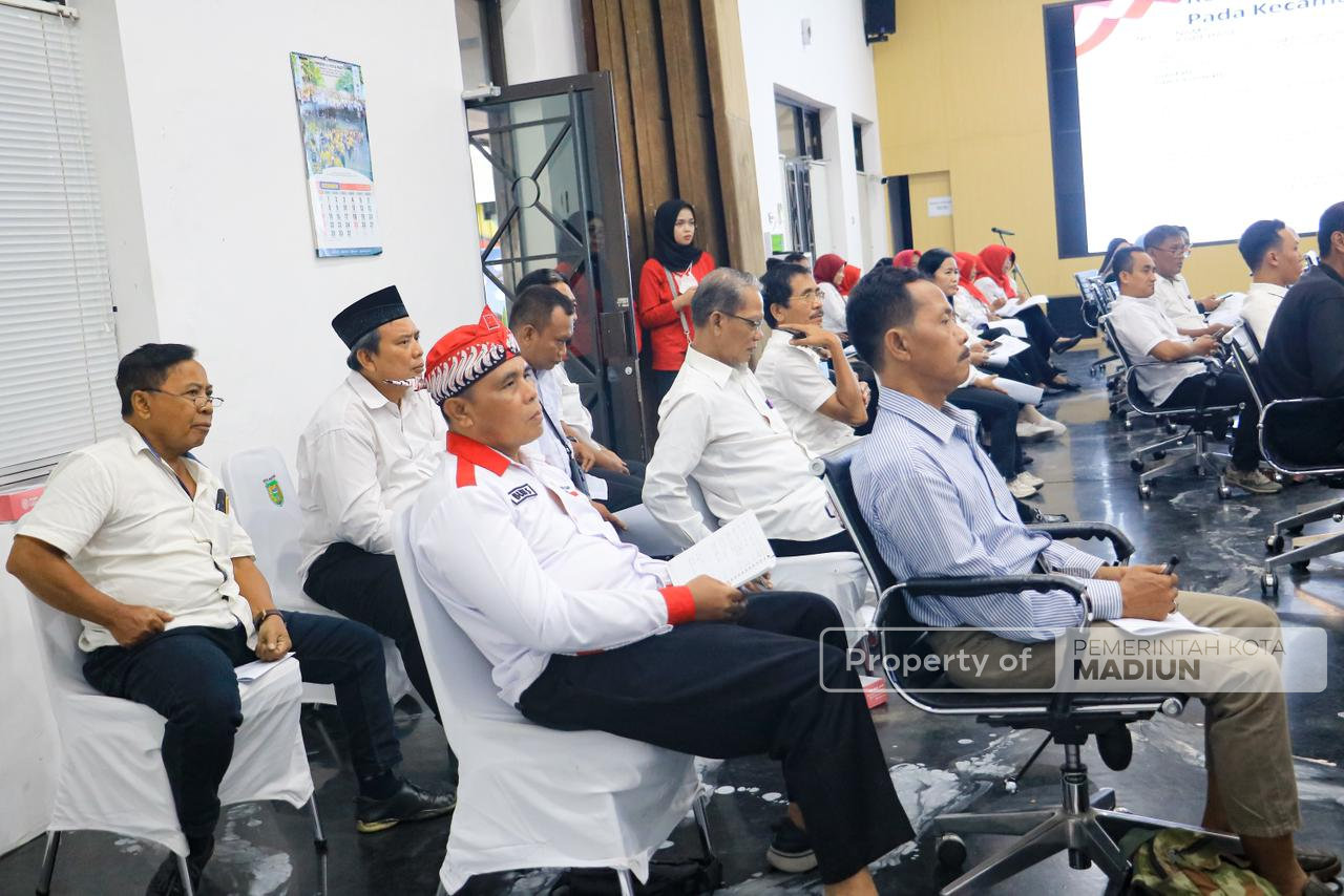 Gelar Rapat Koordinasi, Wali Kota Madiun Dorong Penguatan KKMP sebagai Penggerak Ekonomi Kerakyatan