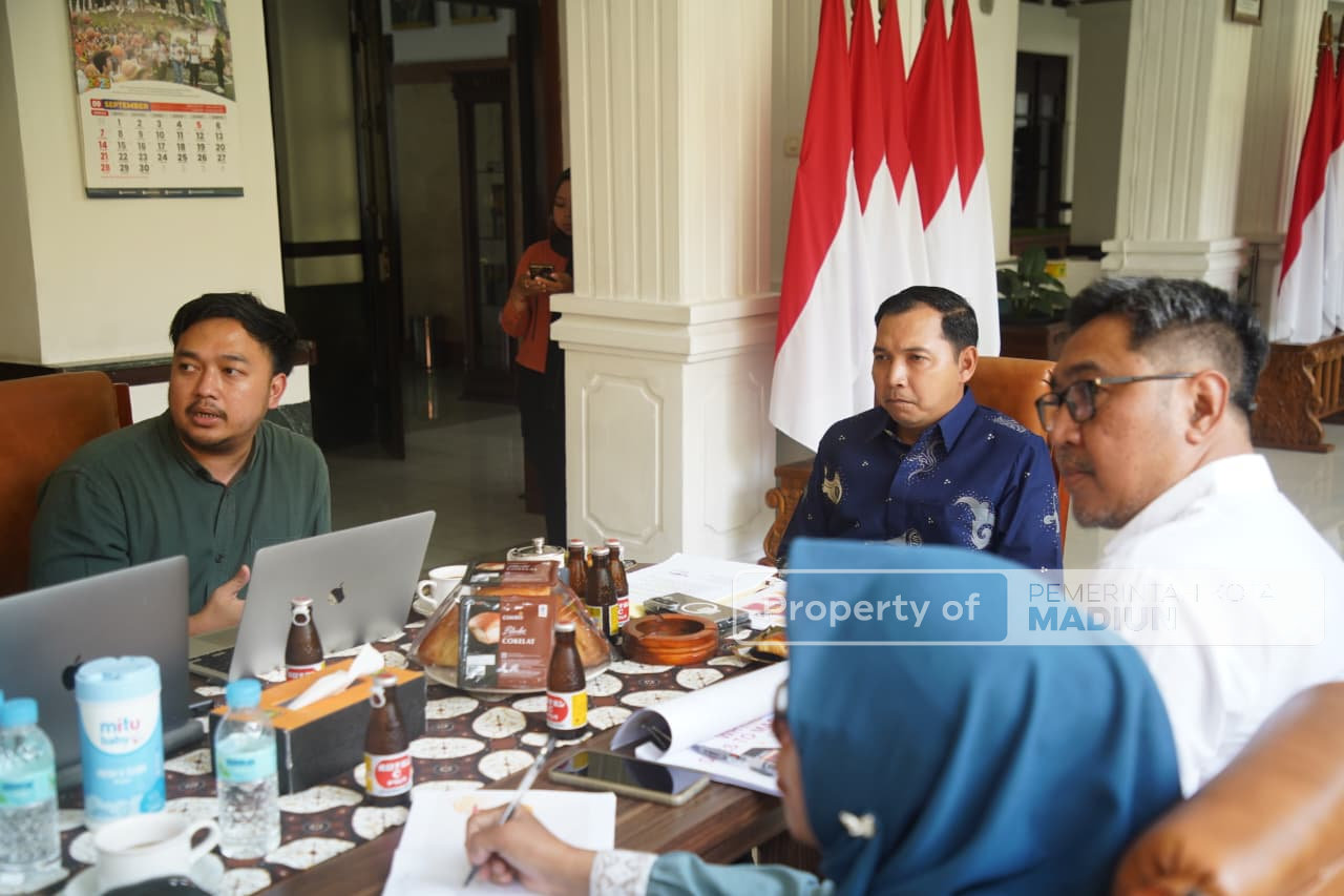Terima Audiensi Pegiat Kreatif, Wawali Madiun Dorong Kolaborasi Event Lokal