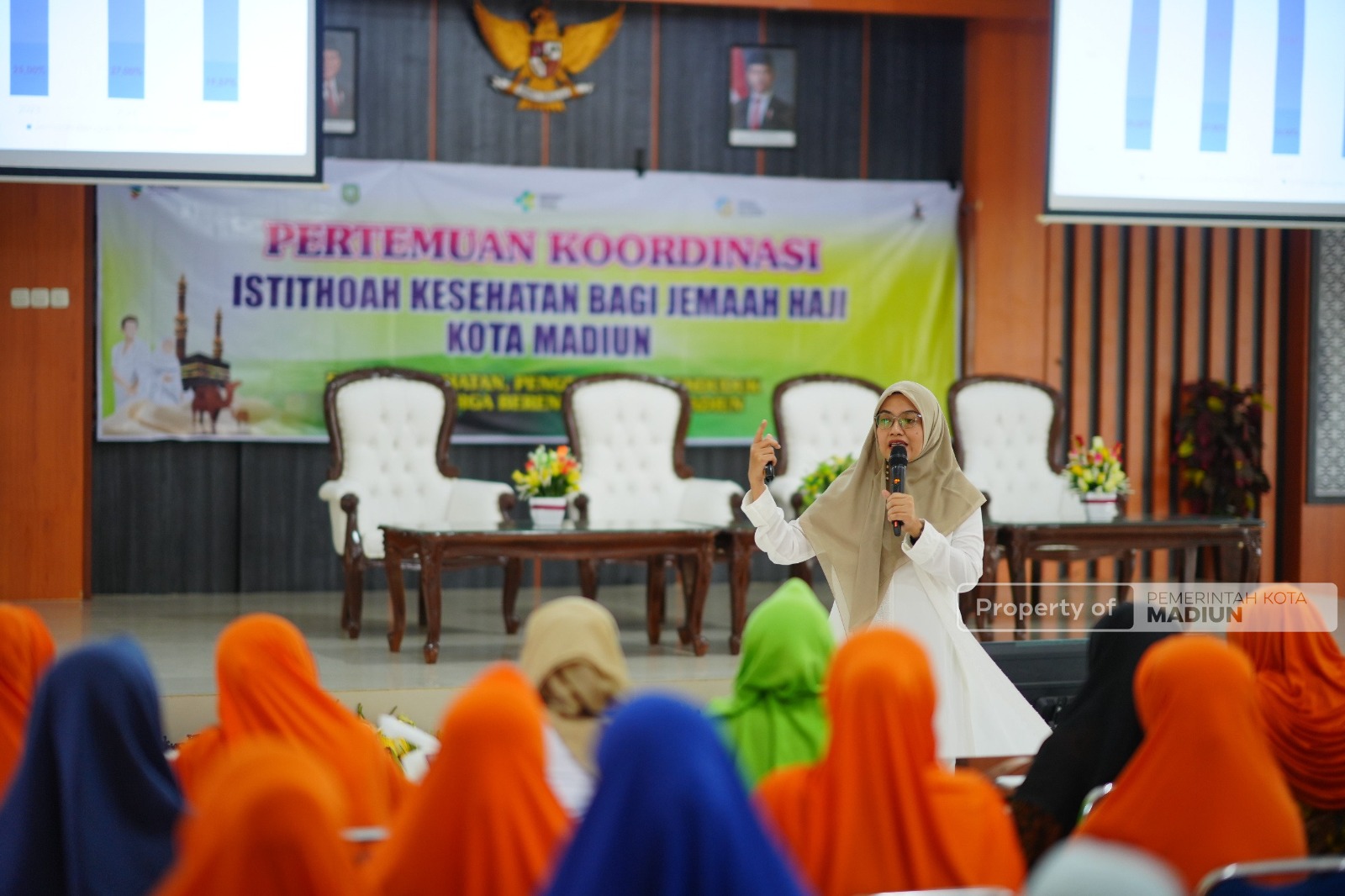 Koordinasi Istithoah Kesehatan Jemaah Haji, Dinkes Madiun Pastikan Kesiapan Fisik dan Psikis