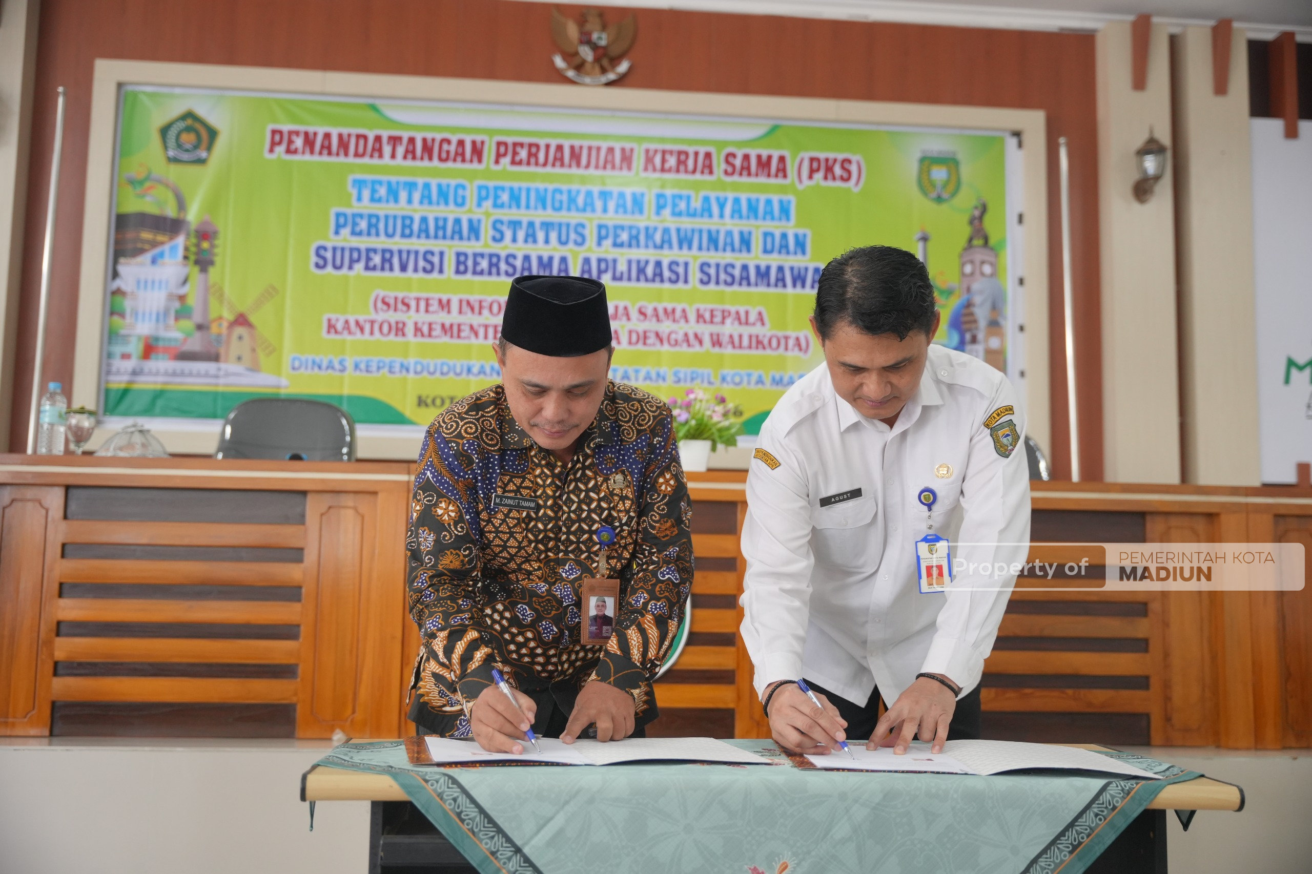 Integrasikan Layanan Pernikahan dan Adminduk, Status Pengantin di Kota Madiun Kini Langsung Berubah