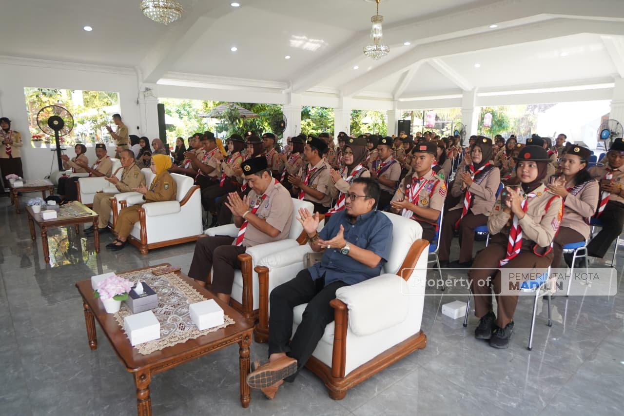 Plt Wali Kota Bekali Kontingen Jamnas XII, Minta Peserta Jadi Duta Kota Madiun