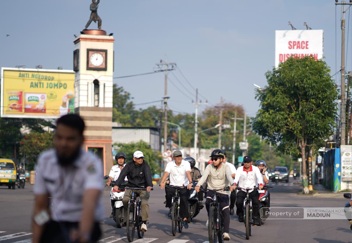 Gowes Tinjau Fasum Lagi, Plt Wali Kota: Aset Pemda Harus Termanfaatkan Maksimal