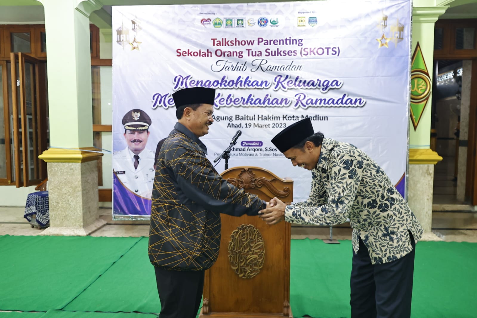 Hadiri Tarhib Ramadhan Di Masjid Baitul Hakim, Wali Kota : Kokohkan Keluarga Untuk Meraih Berkah Di Bulan Suci