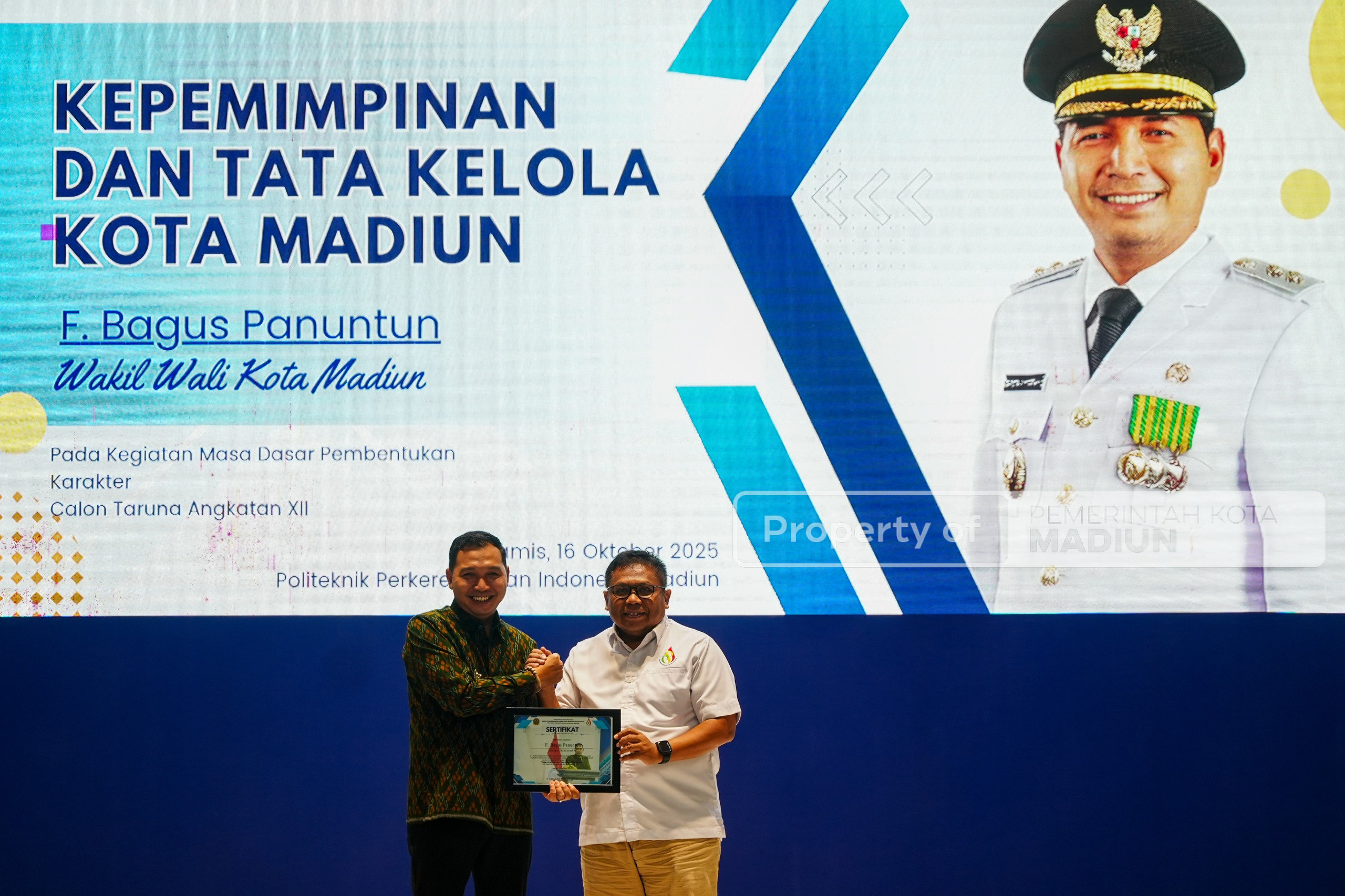 Jadi Narasumber Kuliah Umum, Wakil Wali Kota Beberkan Kemajuan Kota Madiun