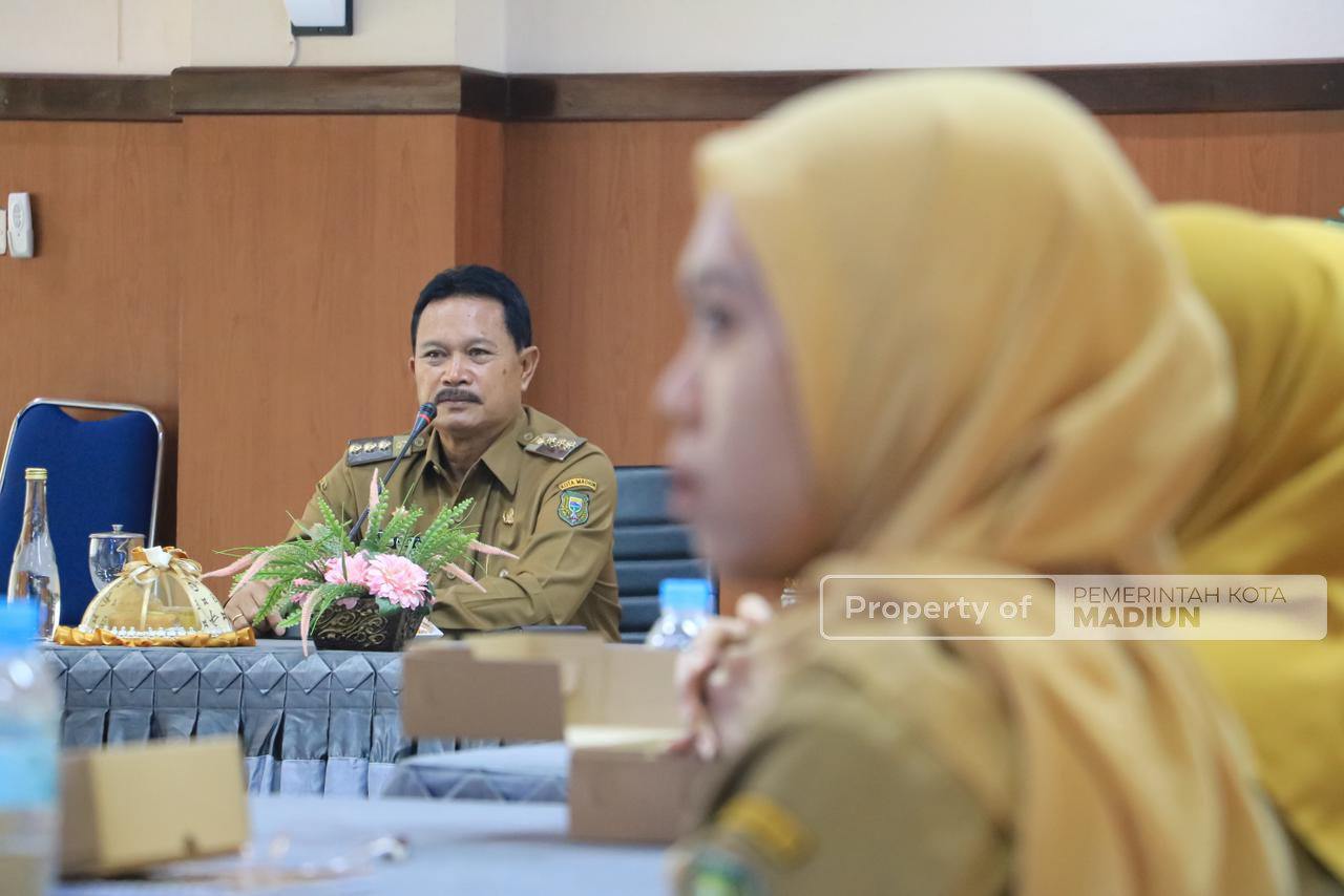 Wali Kota Madiun Pimpin Evaluasi Kinerja Dinas Perkim, Tegaskan Perkim-LH Casing Wajah Kota