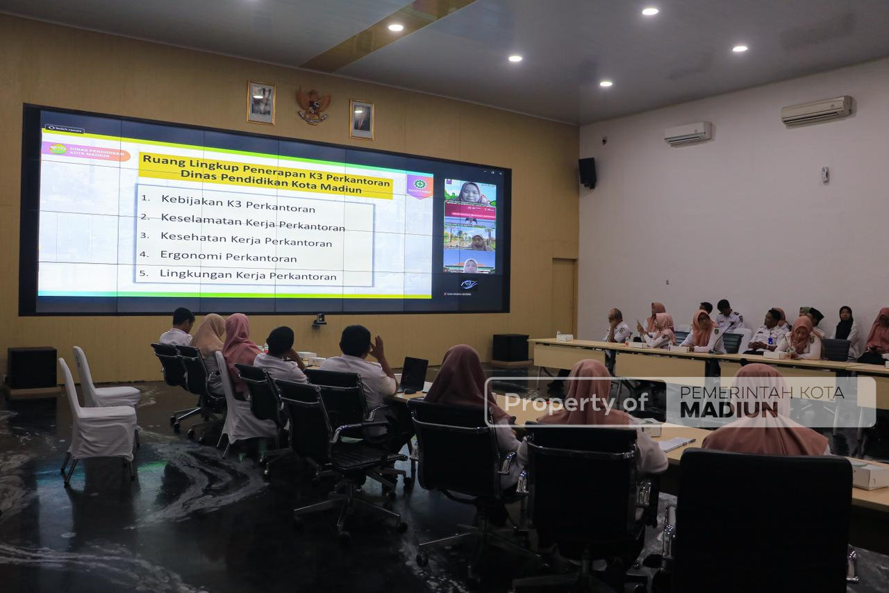 Pemprov Jatim Gelar Verifikasi K3 Perkantoran Dan GP2SP Tingkat Provinsi, Kota Madiun Siap Ukir Prestasi