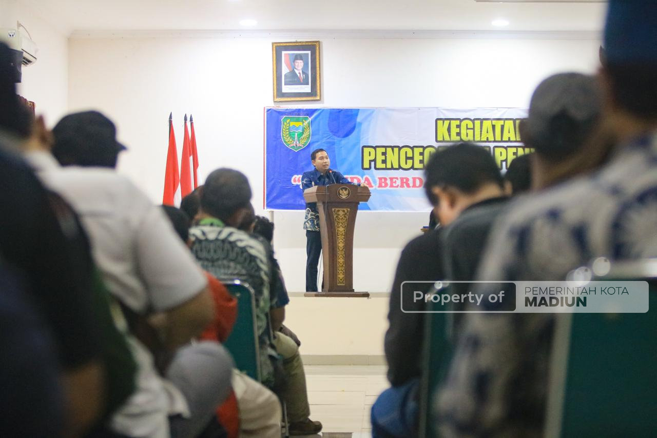 Hadiri Sosialisasi Pencegahan Penyalahgunaan Narkoba, Wawali Ajak Pemuda Perangi Narkoba