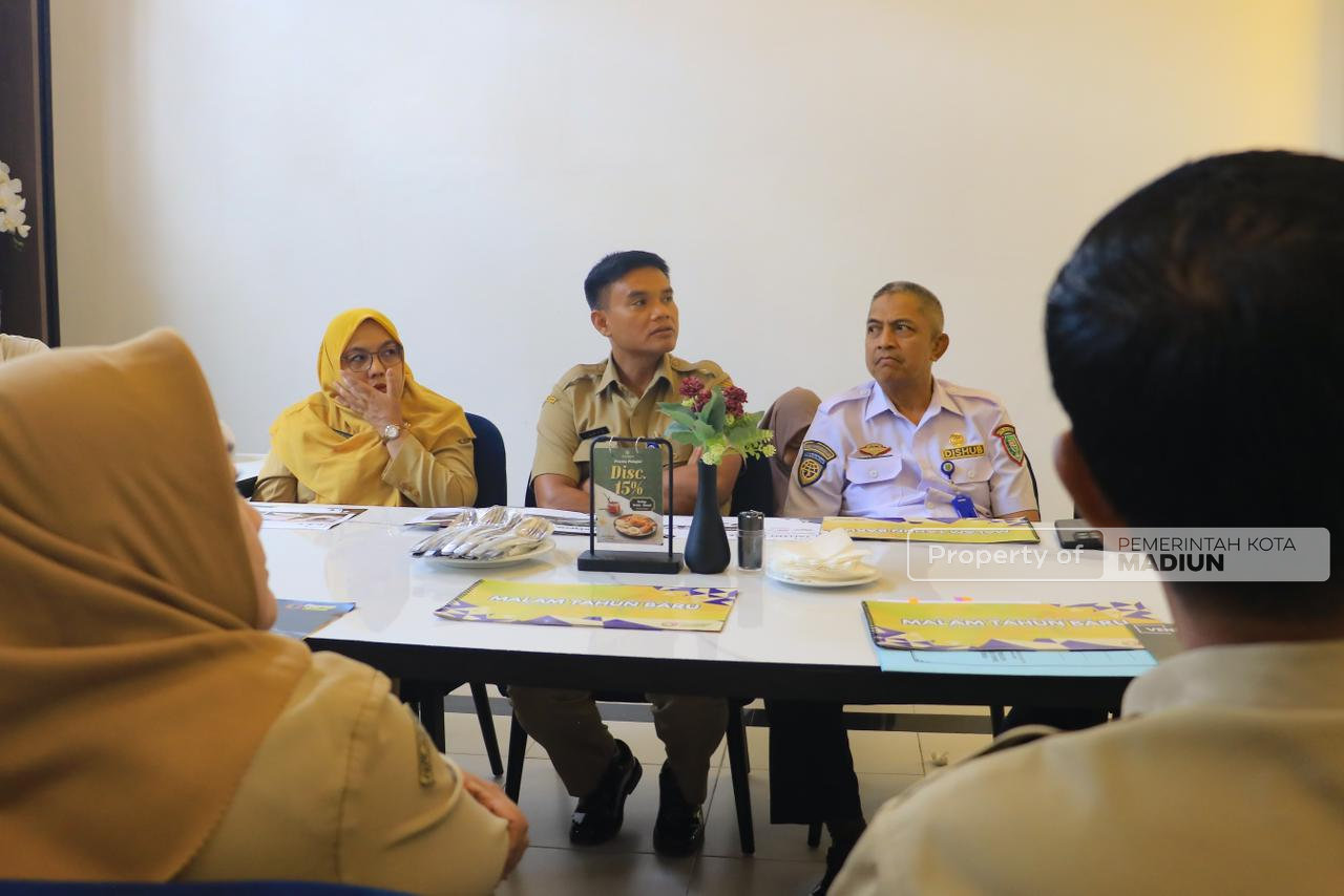Rakor Perayaan Pergantian Tahun, Pemkot Hadirkan Konsep Acara yang Berbeda di Kota Madiun