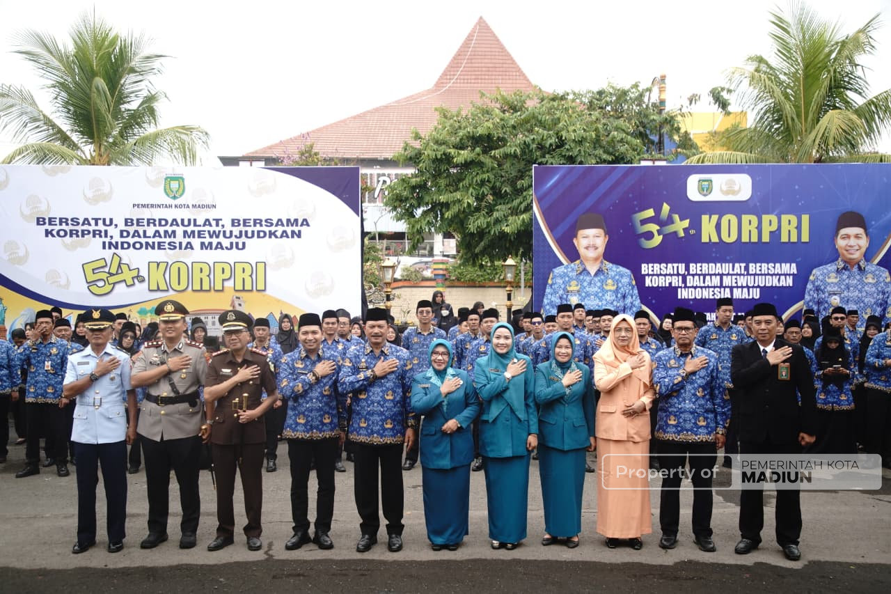Di HUT ke-54 Korpri, Wali Kota Ingatkan ASN Jaga Etika dan Hasil Kerja