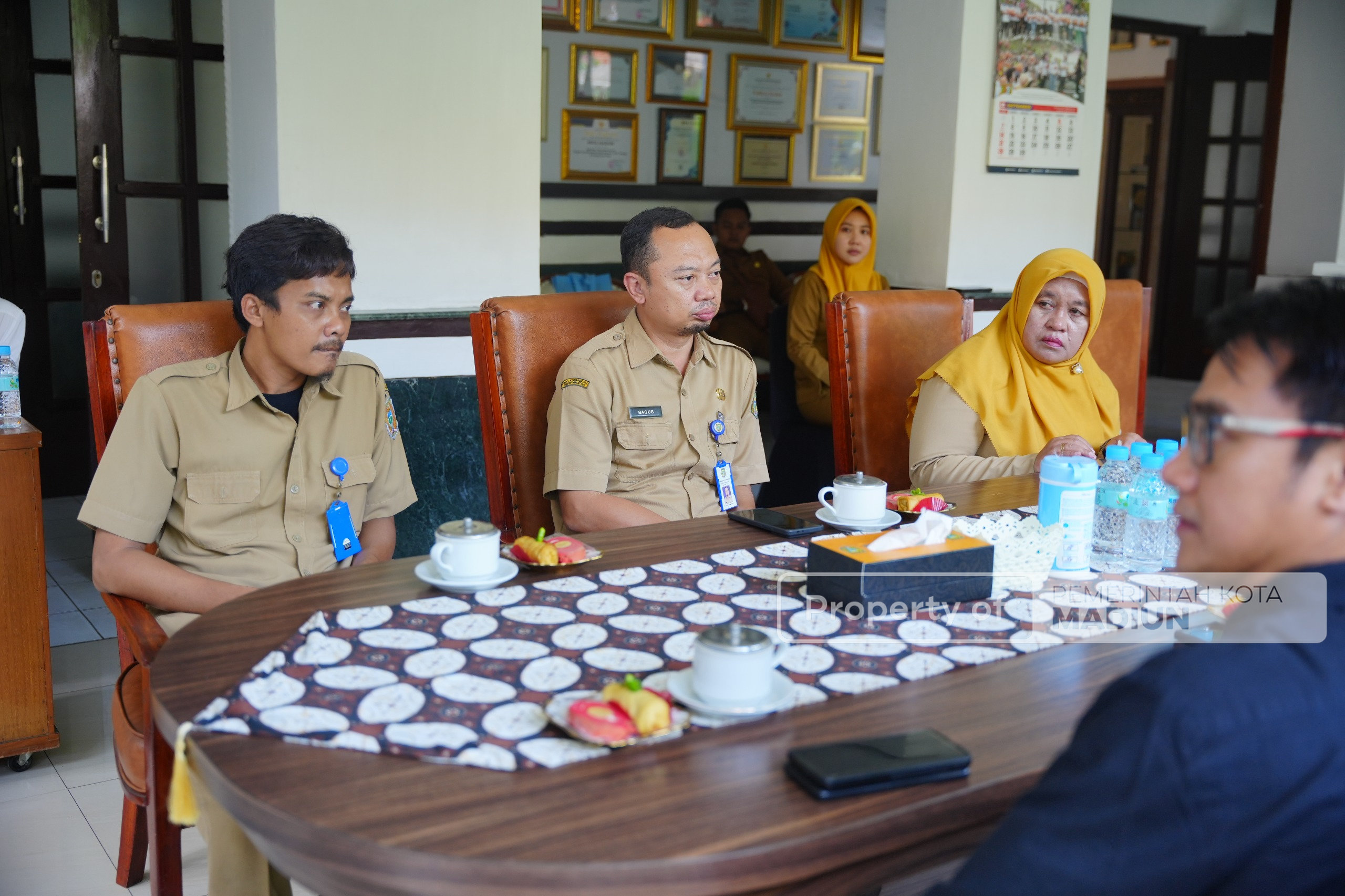 Audiensi dengan PT. Indosat, Wawali Dorong Pemberdayaan UMKM Berkelanjutan