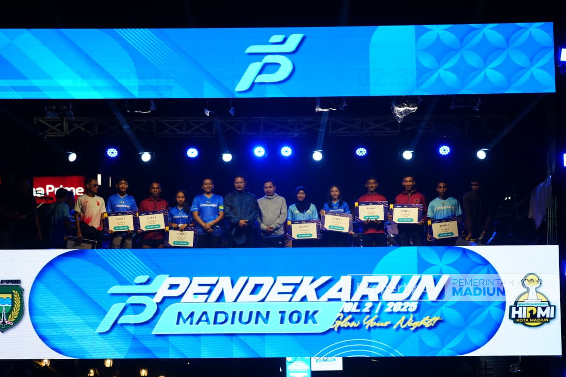 Lepas Ribuan Peserta PendekaRun 2025, Wali Kota Madiun tegaskan Perkuat Citra Kota Event dan Wisata