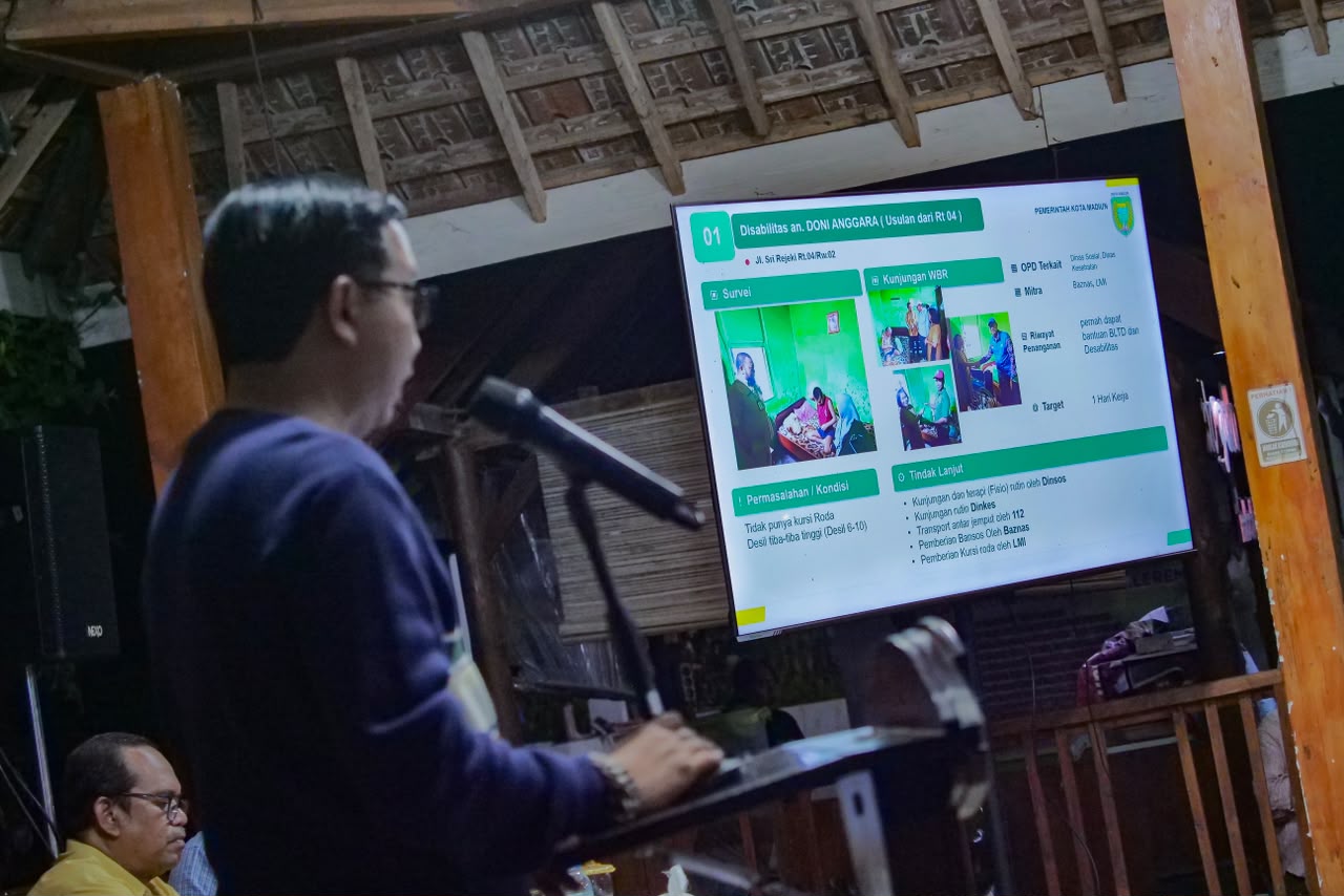 Penanganan Aduan Warga Di Kota Madiun Mulai Dikebut, Seluruh Usulan Ditarget Tuntas Sebelum Akhir Tahun