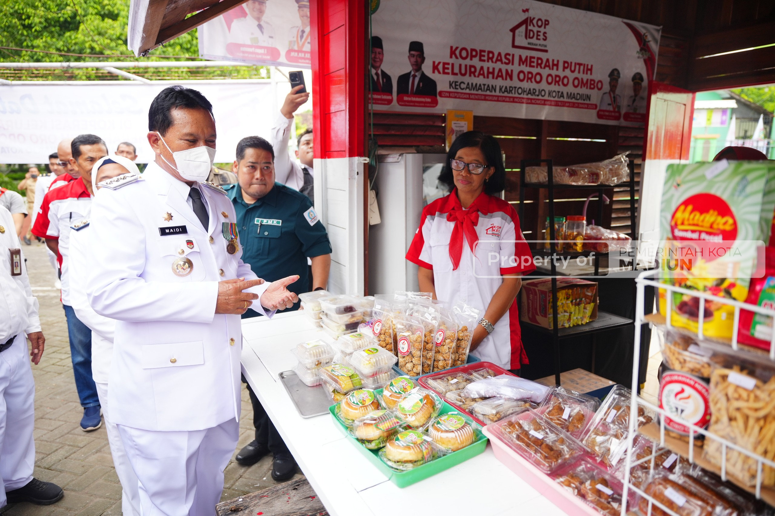 KMP Oro-Oro Ombo Diresmikan, Wali Kota Dr. Maidi: KMP Harus Bawa Kesejahteraan