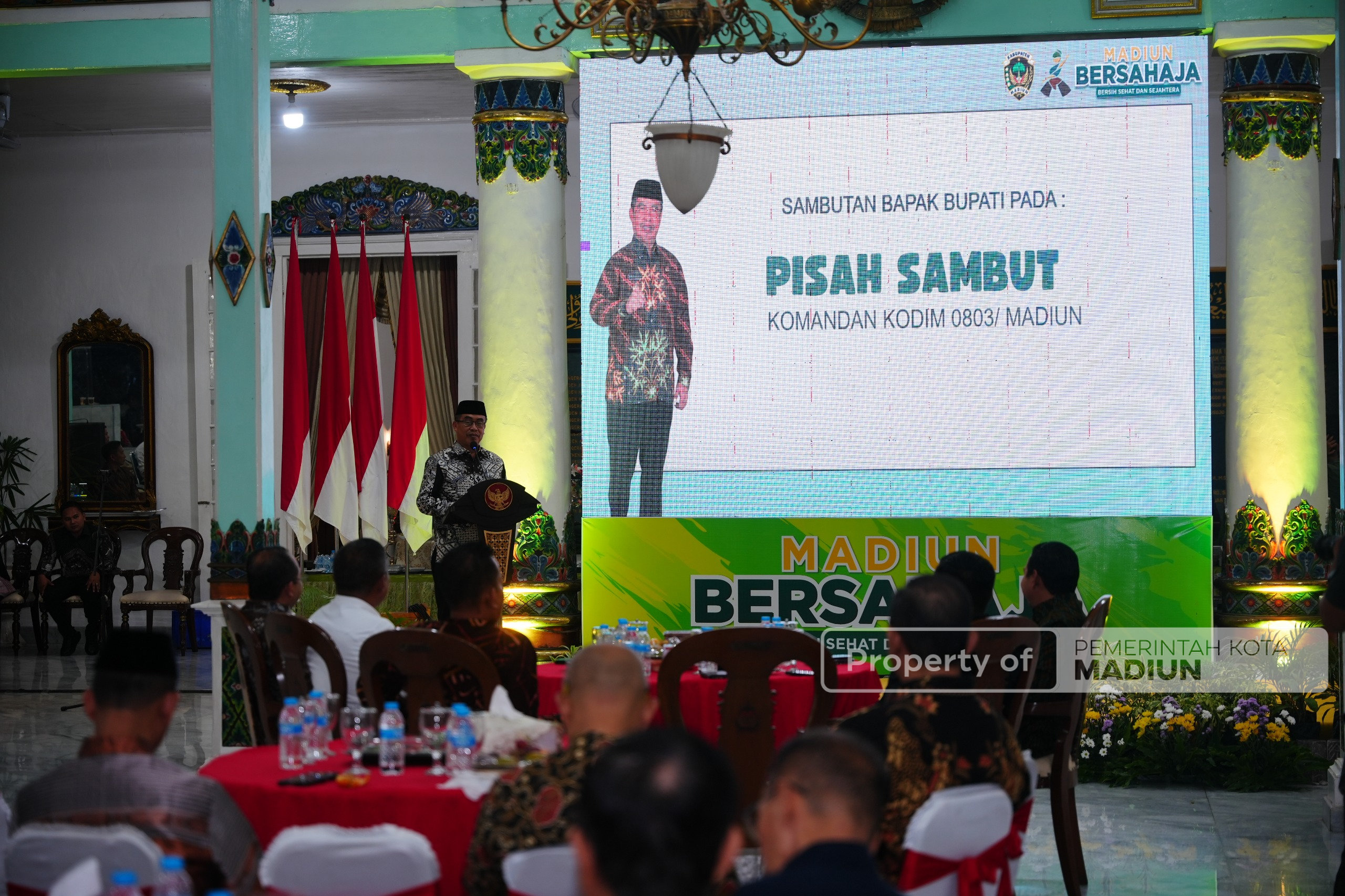 Hadiri Lepas Sambut Dandim, Wawali Harap Sinergi Pemkot–TNI Makin Kuat