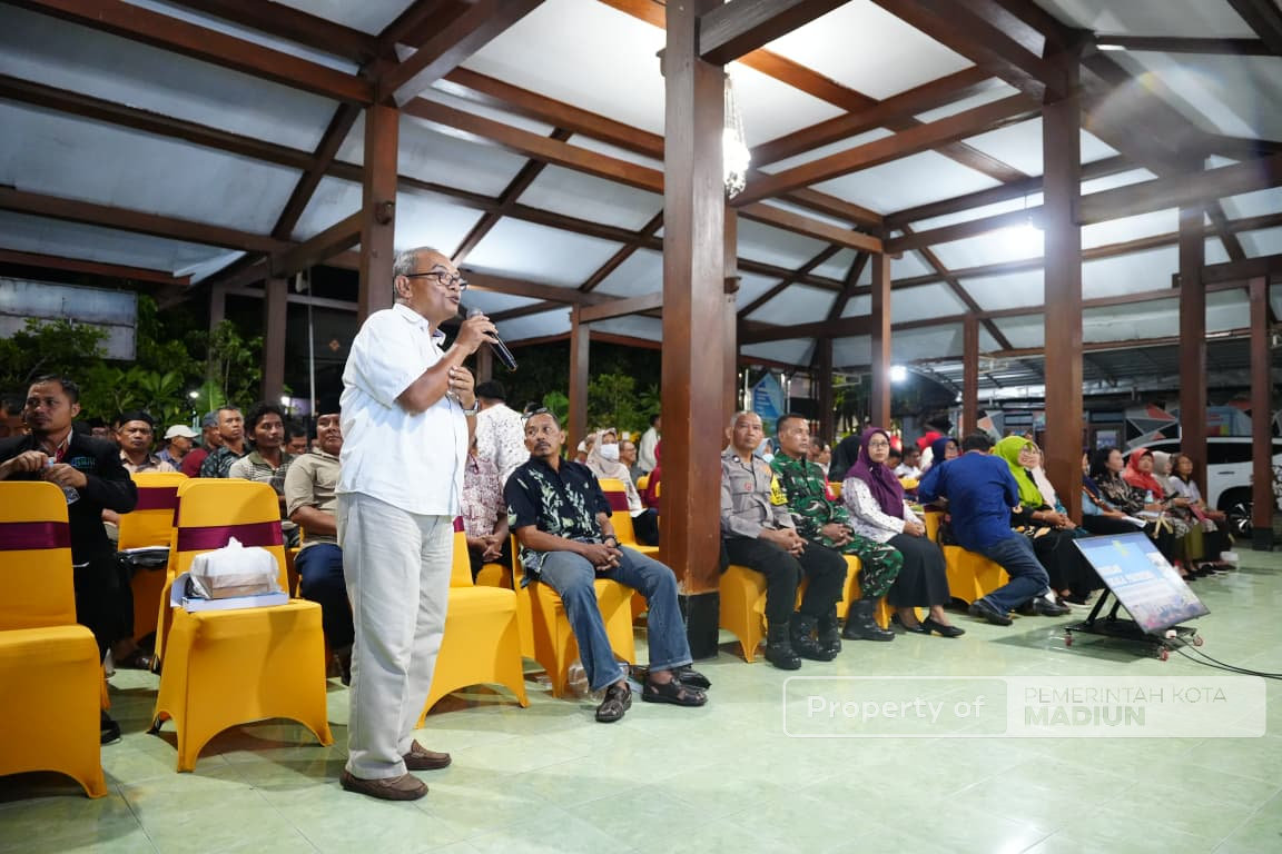 Wali Kota Madiun Hadiri Musrenbang di Empat Kelurahan, Warga Sampaikan Beragam Usulan Pembangunan