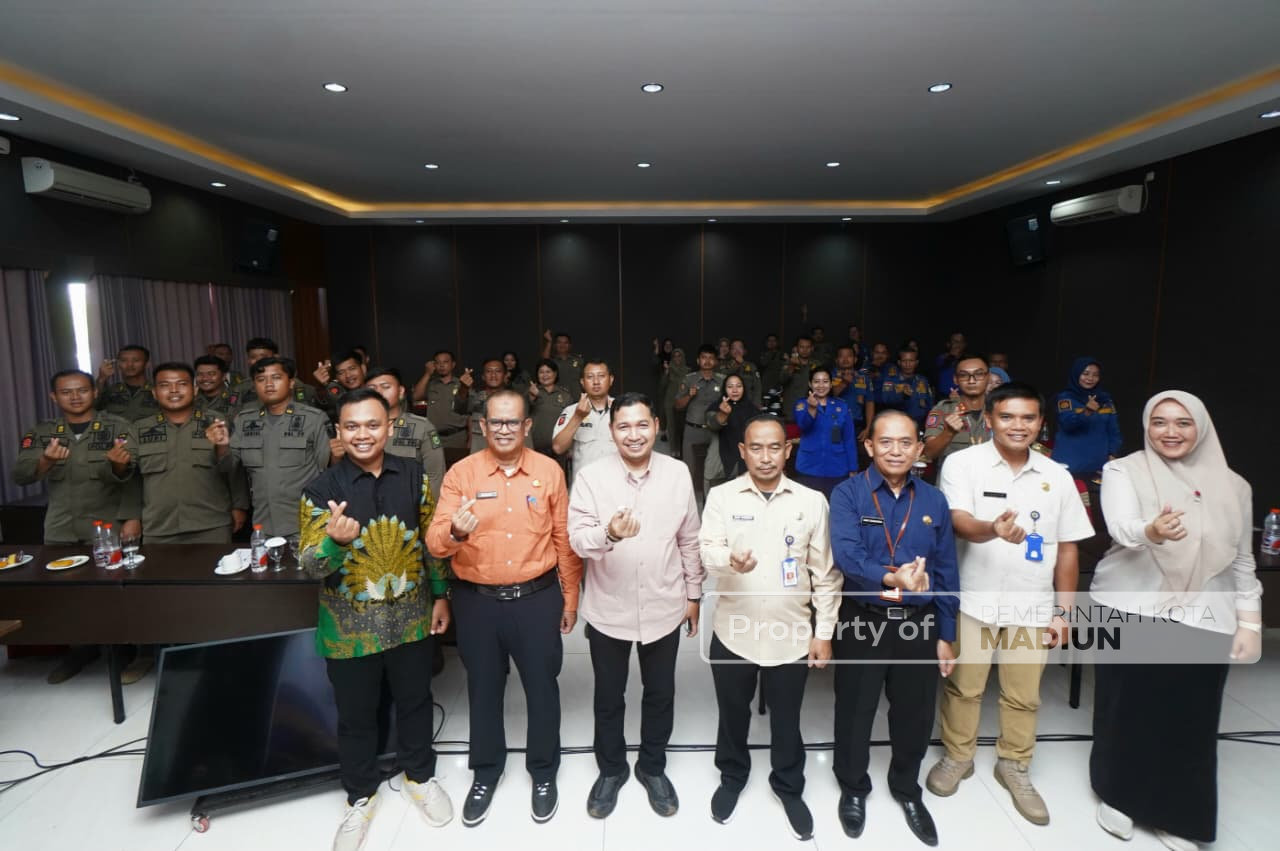 Buka Bimtek Satpol PP dan Damkar, Wakil Wali Kota Madiun Tekankan Pelayanan bagi Masyarakat