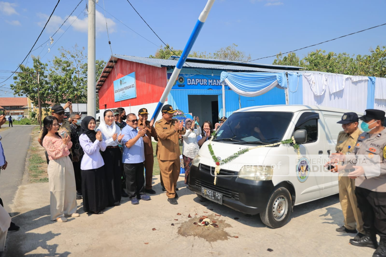 Wali Kota Dr. Maidi Resmikan Dua SPPG Lagi, Sisanya Ditarget Selesai Akhir Oktober Nanti