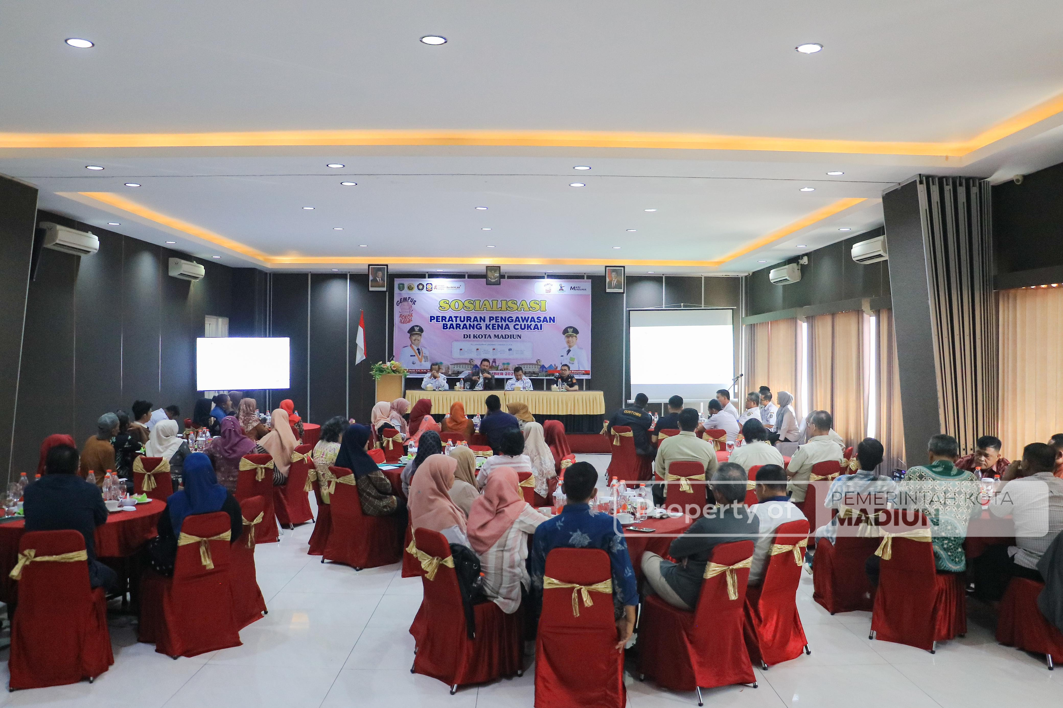 Sosialisasikan Peraturan Pengawasan BKC, Wali Kota Madiun: BKC Ilegal Merugikan Negara!