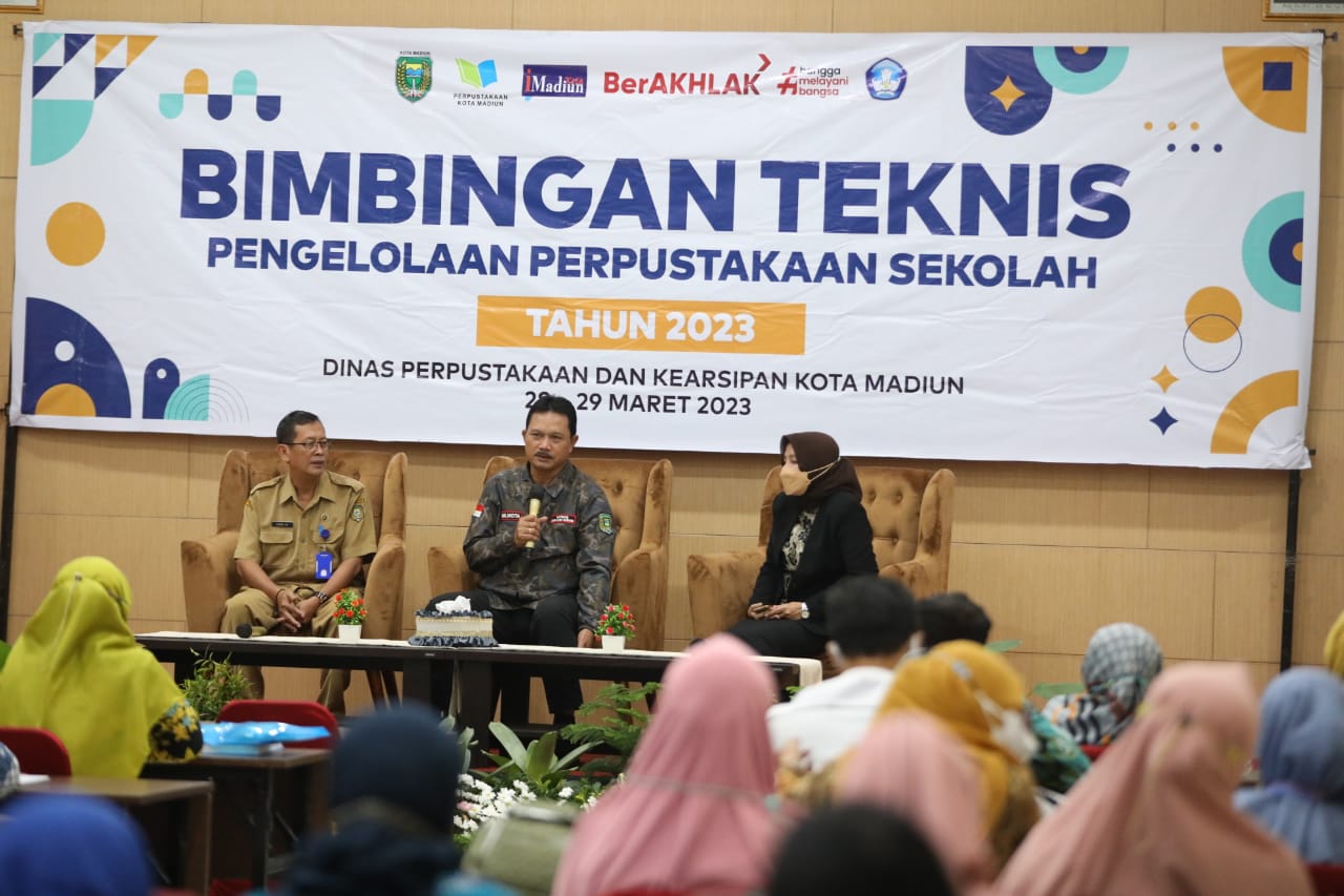 Hadiri Bimtek Pengelolaan Perpustakaan Sekolah, Wali Kota Targetkan Seluruhnya Terakreditasi A
