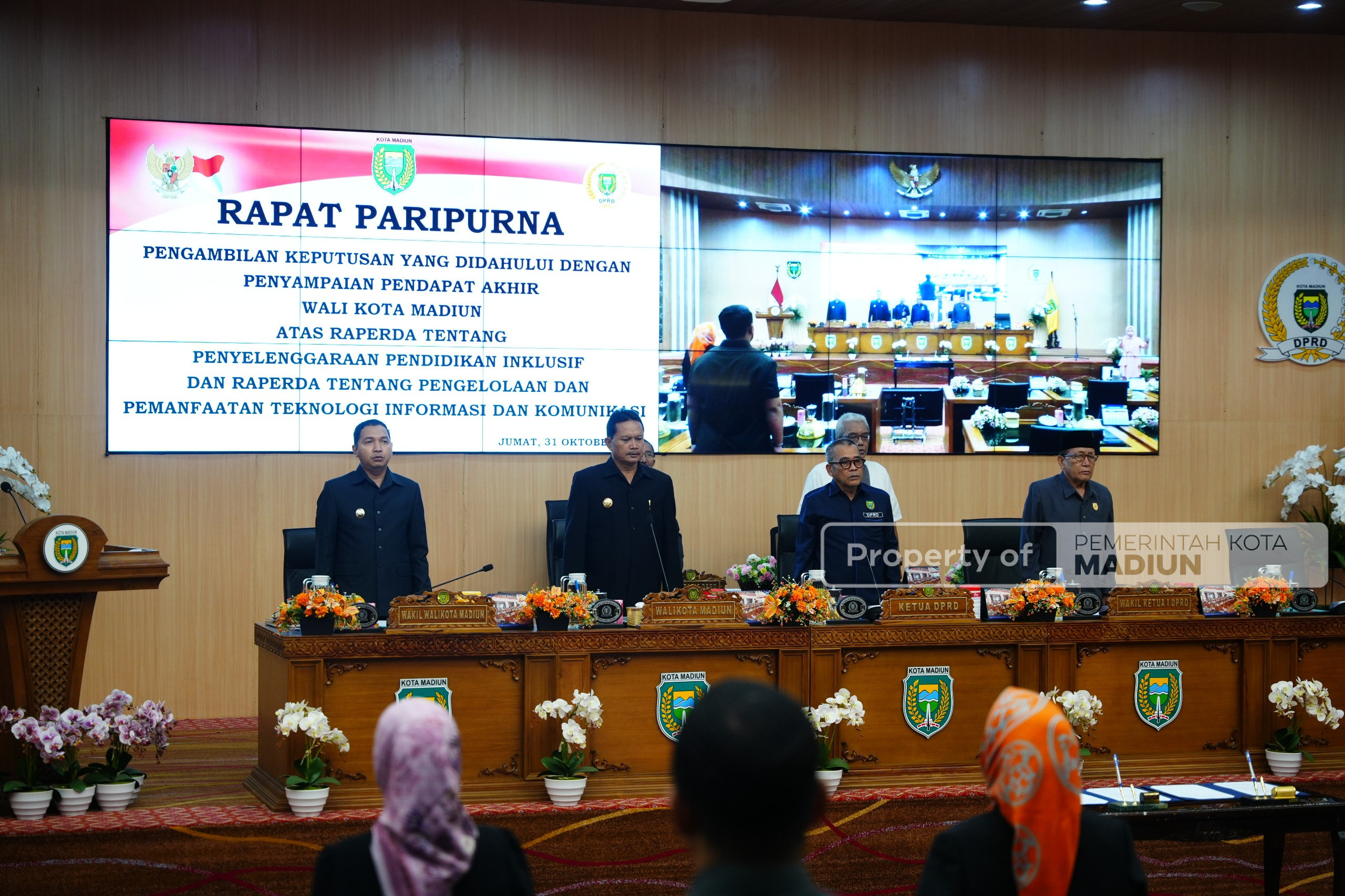 Pemkot-Dewan Setujui Dua Raperda, Perda Pendidikan Inklusif dan Pengelolaan TIK Segera Mengemuka