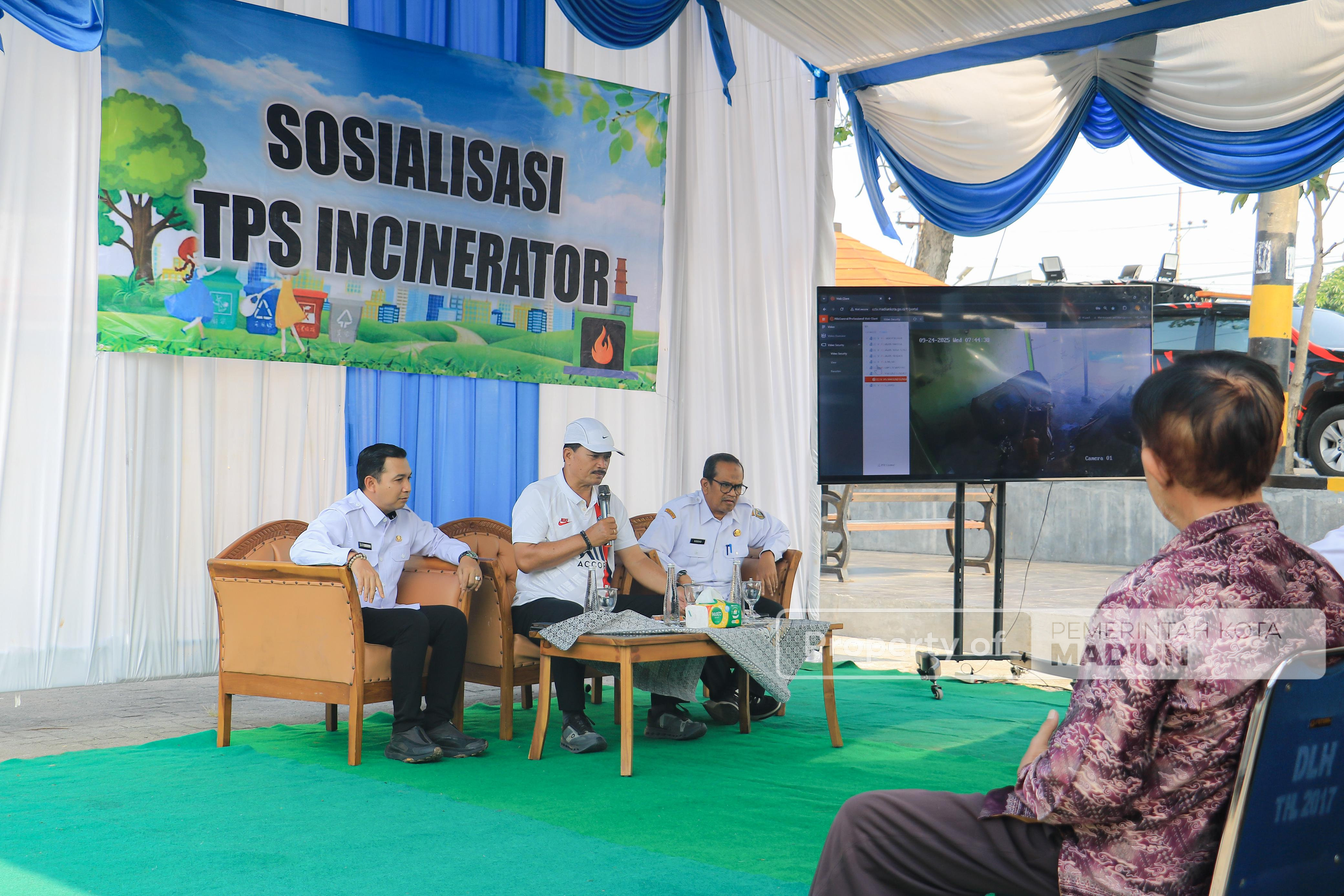 Menuju Zero Sampah 2027, Wali Kota Madiun Sosialisasikan Mesin Incinerator dan Pemilahan Sampah Tiga Warna